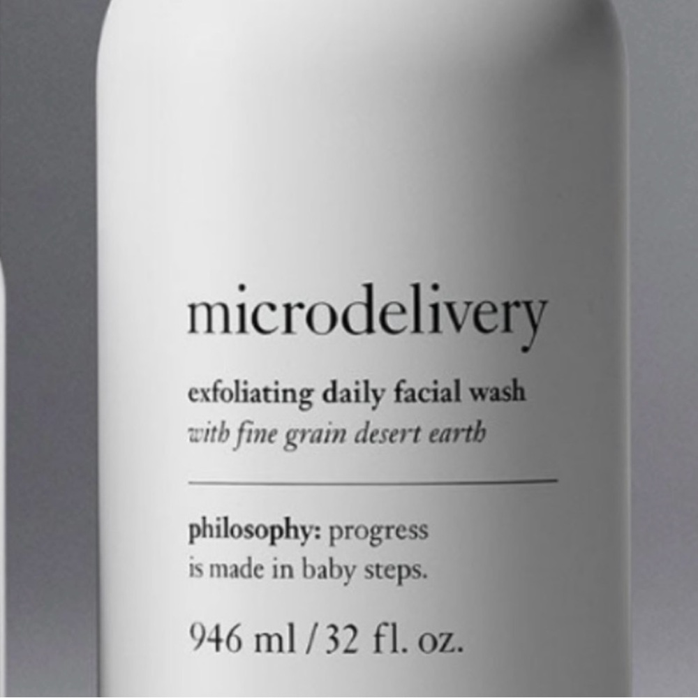 NEW! Philosophy Microdelivery exfoliating scrub   32 oz.